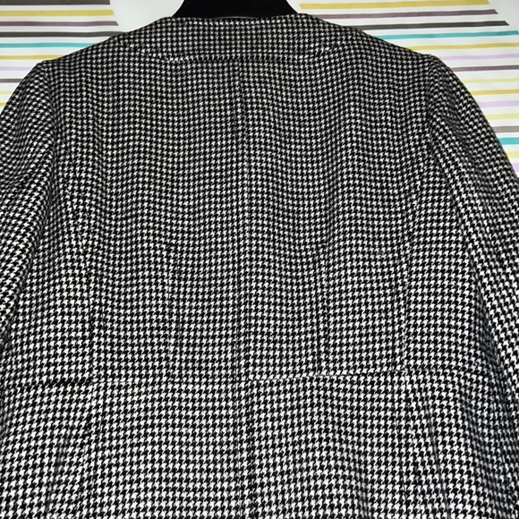 BR wool houndstooth coat - Picture 8 of 10